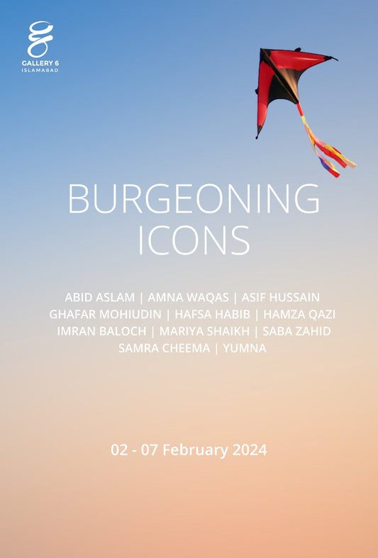 Gallery 6 begins 2024 with Burgeoning Icons by Arjumand Faisel