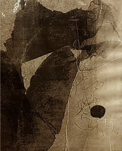 Untitled, Print by Asma Ali, Mono Print on Paper, 22 x 28 inches