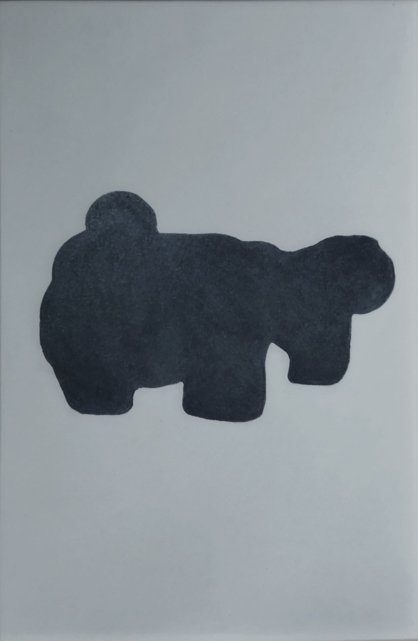 Untitled, Abstract Painting by Faheem Abbas, Mixed Media on Paper, 07 x 11.5 inches