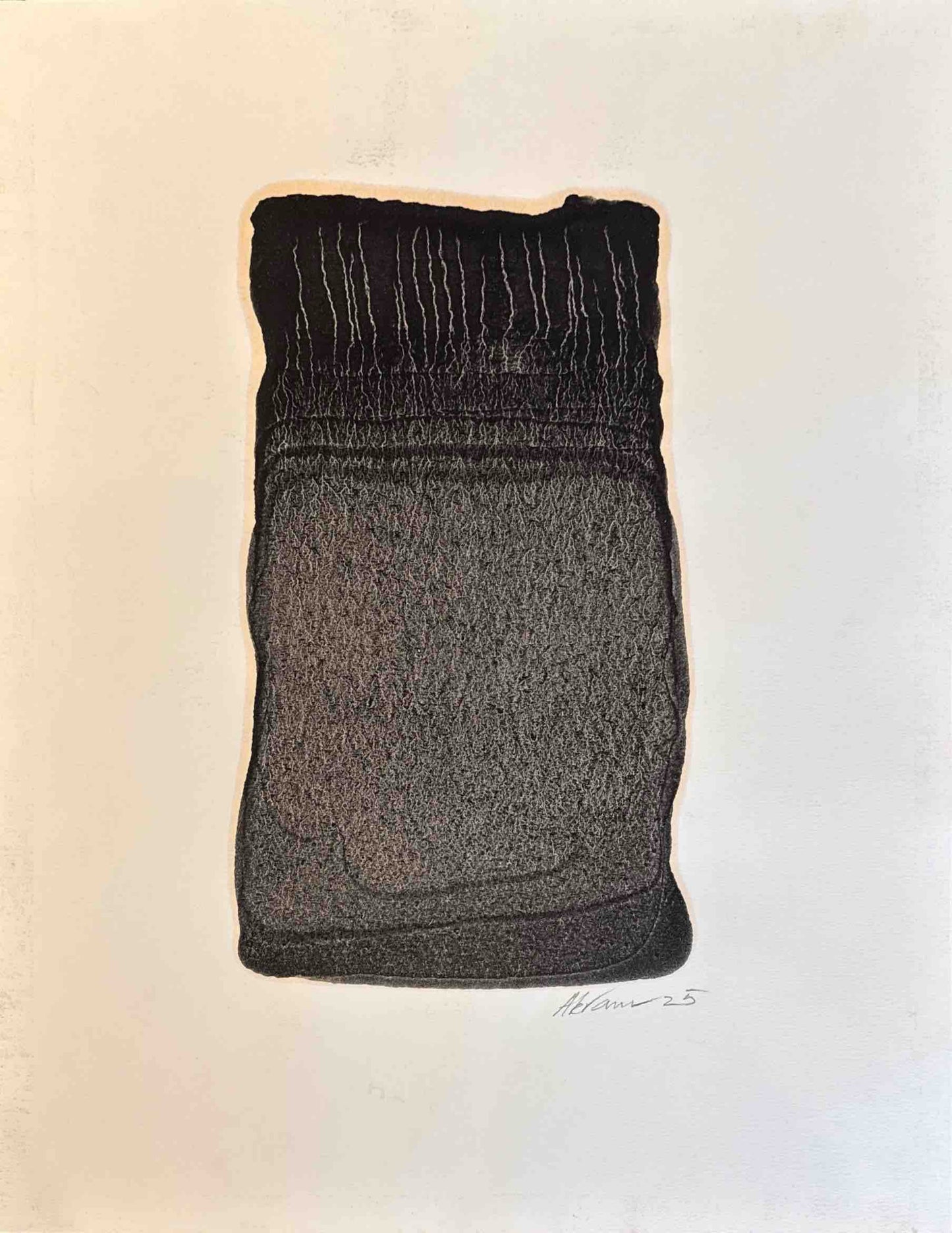 Untitled, Abstract Painting by Akram Dost, Watercolour on Paper, 18 x 22 inches