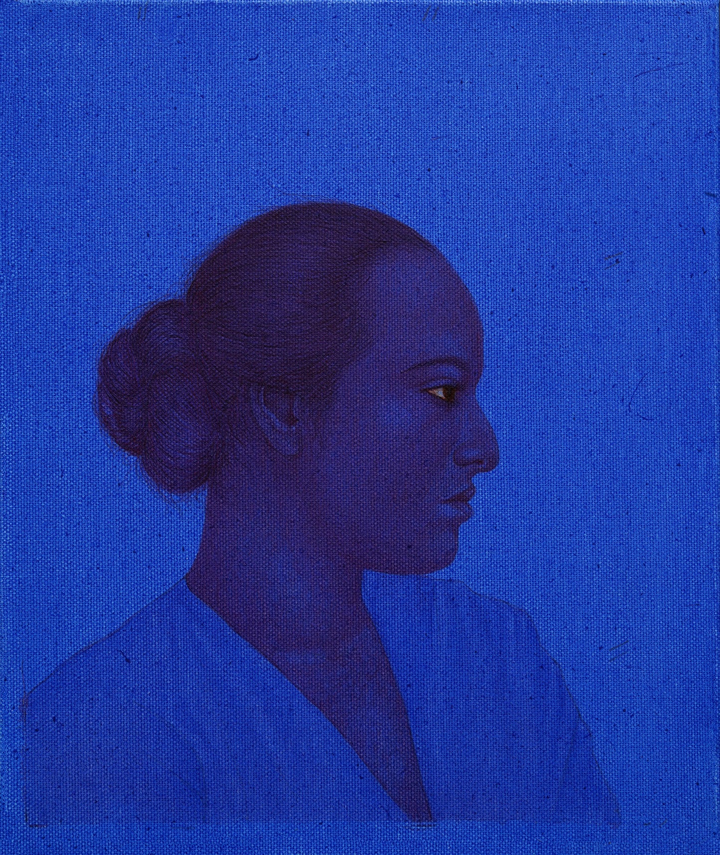 Tasweer II, Figurative Painting by Muhammad Zeeshan, Acrylic on canvas, 10 x 12 inches (PRICE ON REQUEST)