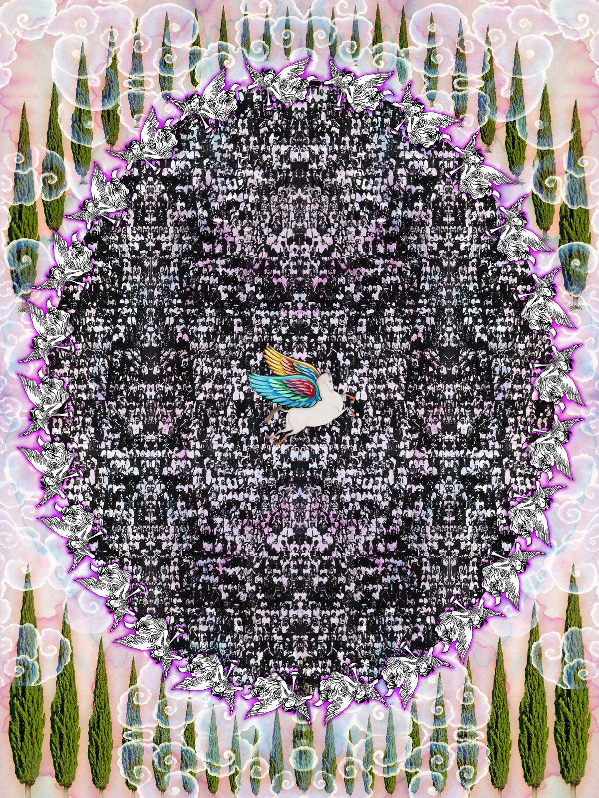 "Transcendence - V" (1/9), Landscape Print by Muhammad Atif Khan, Archival Inkjet on Hahnemühle paper, 18 x 24 inches