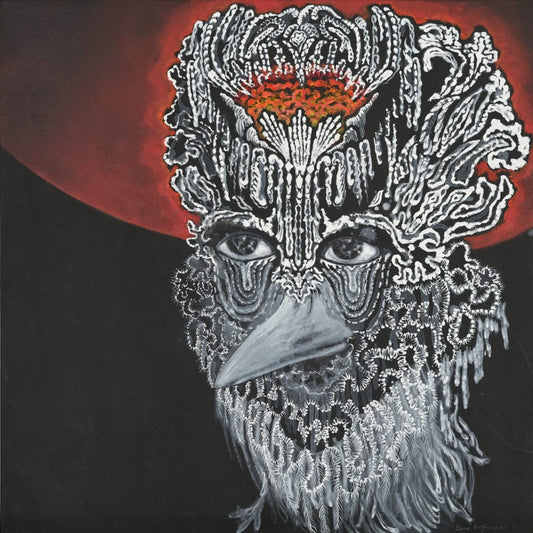 Untitled, Animal Painting by Sana Arjumand, Oil on Canvas, 24 x 24 inches (Price on request)
