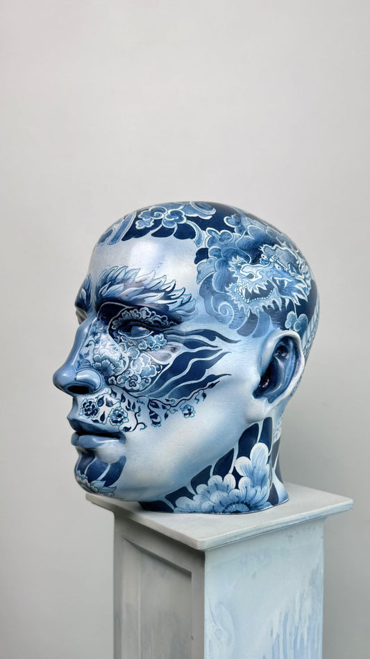 Untitled, Sculpture by Jibran Shahid, Mixed Media on Petg Polymer, 10 x 10 x 10 inches