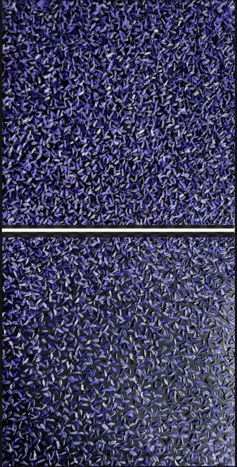 Healing Geometry I (Diptych), Abstract Painting by Zunaira Yousaf, Oil on Canvas, 12 x 24 inches