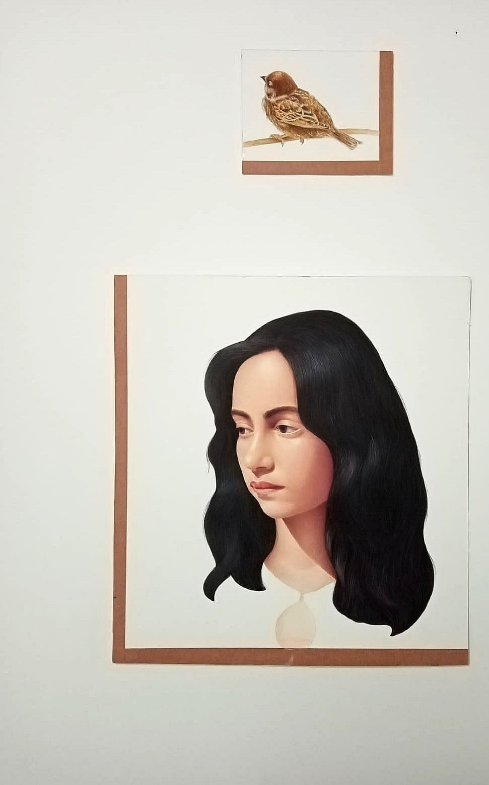 Hum Kalami, Painting by Farah Khan, Watercolour on Wasli, 17 x 25 inches