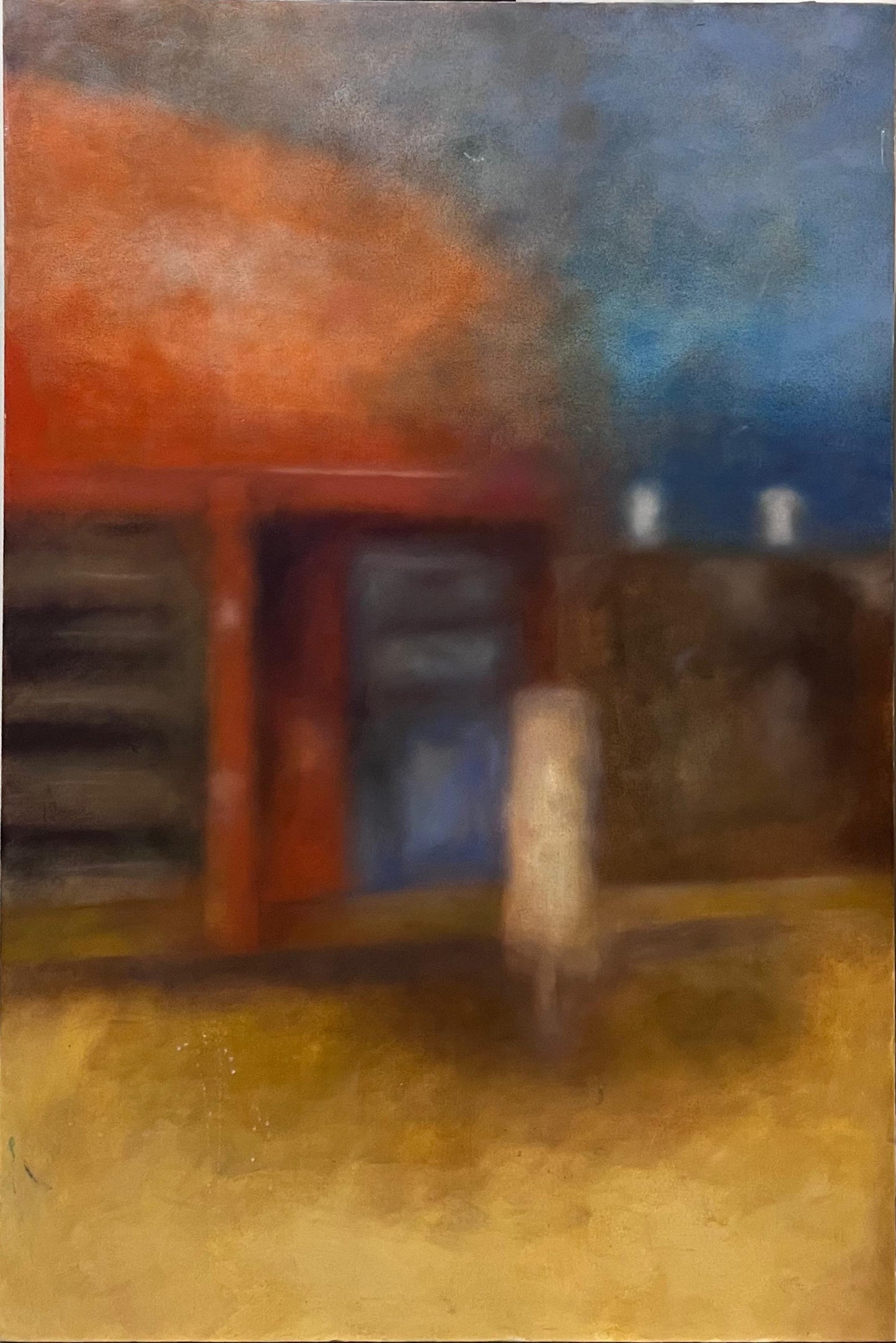 Untitled, Painting by Amima Naseem, Oil on Canvas, 51 x 75 inches