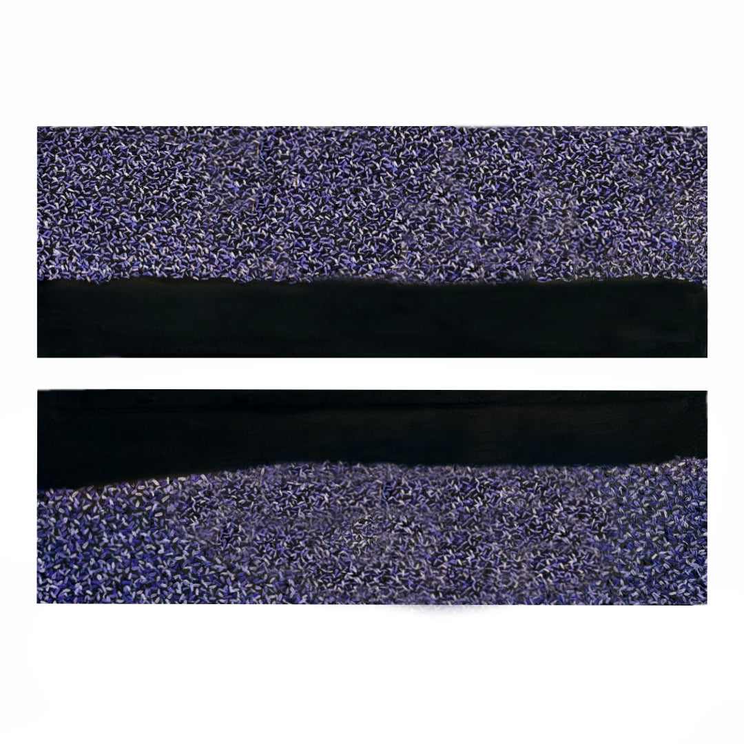 Healing Geometry lI (Diptych), Abstract Painting by Zunaira Yousaf, Oil on Canvas, 36 x 24 inches