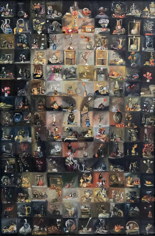Still Life Painting by Aakash Rai Gahlot, Oil on Canvas, 20 x 30 Inches