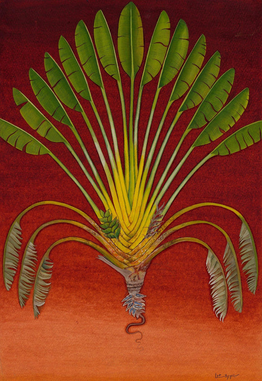 Untitled, Floral Painting by Bareera Sajid, Gouache on Wasli, 14 x 20 inches