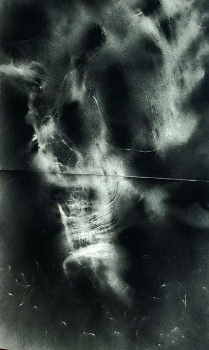 Untitled, Print by Asma Ali, Spray on Paper, 16.5 x 23.5 inches