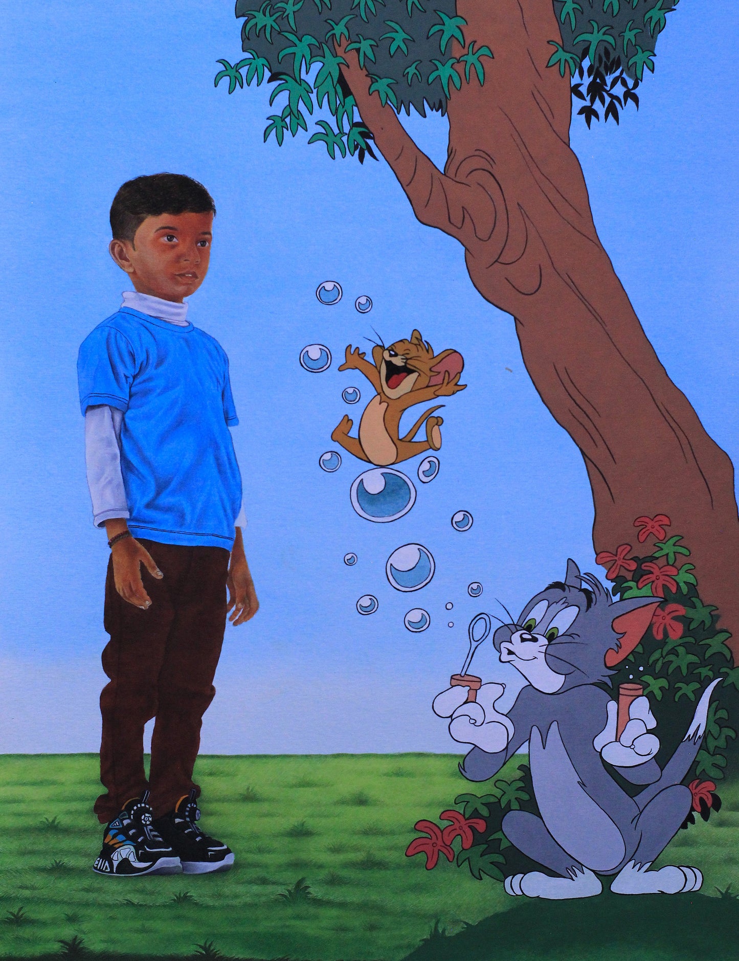 Untitled, Painting by Kabeer Atta Muhammad, Gouache on Wasli, 14 x 16 inches