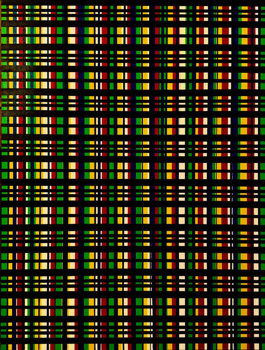 Abstract Painting by Jamil Baloch, Acrylic on Canvas, 36 x 48 Inches