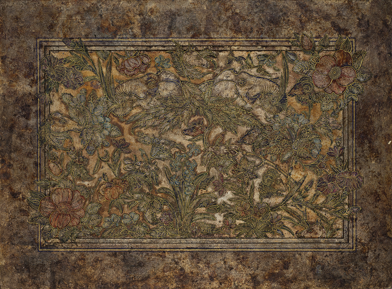 Passion of Belief, Painting by Hooria Khan, Mixed Media on Wasli, 28 x 21 Inches