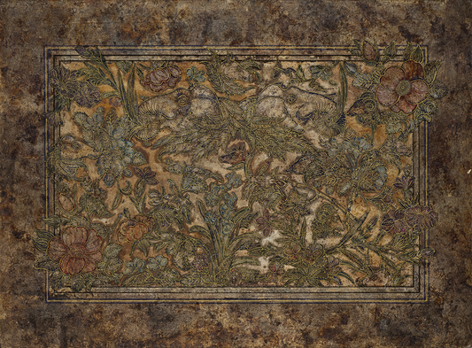 Passion of Belief, Painting by Hooria Khan, Mixed Media on Wasli, 28 x 21 Inches