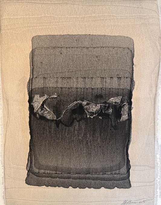 Untitled, Abstract Painting by Akram Dost, Watercolour on Paper, 18 x 22 inches