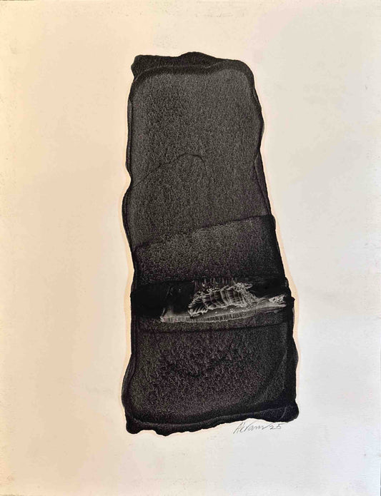 Untitled, Abstract Painting by Akram Dost, Watercolour on Paper, 18 x 22 inches