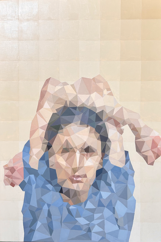 Untitled, Painting by Hafsa Shahid, Oil on Canvas, 24 x 36 inches