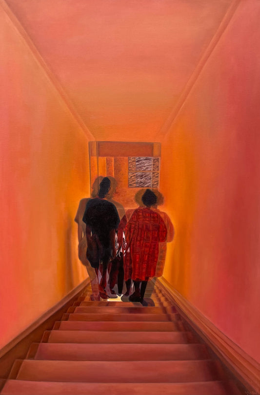 Untitled, Painting by Laiba Abid, Oil on Canvas, 20 x 30 inches