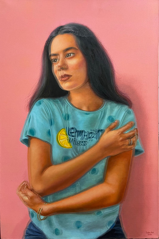 Untitled, Painting by Laiba Abid, Oil on Canvas, 20 x 30 inches