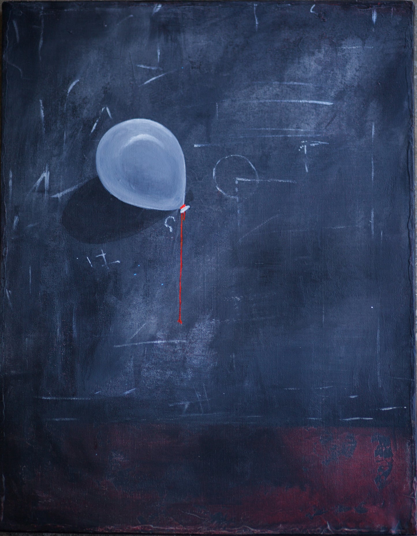 Untitled, Painting by Agha Jandan, Acrylic on Canvas, 18 x 24 inches