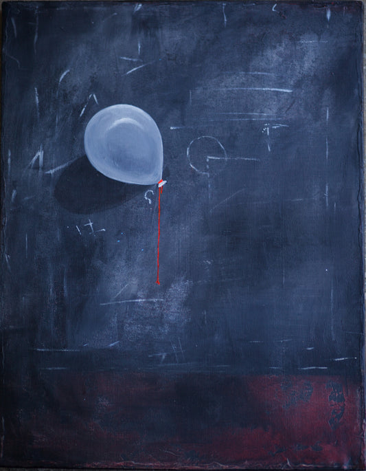 Untitled, Painting by Agha Jandan, Acrylic on Canvas, 18 x 24 inches