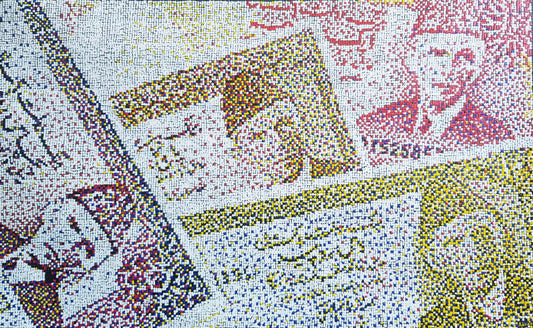 Old is Gold, Painting by Adnan Khan, Oil on Canvas, 47 x 29 inches