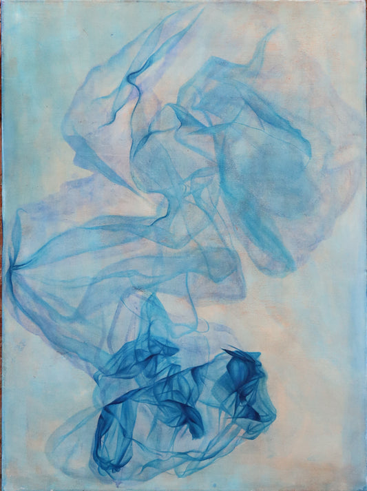 Rest in Peace, Painting by Kalsoom Iftikhar, Oil on Canvas, 30 x 40 inches