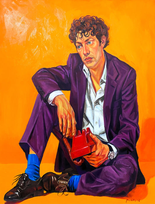 Intezar, Painting by Fareeha Waseh, Oil on Canvas, 30 x 40 inches