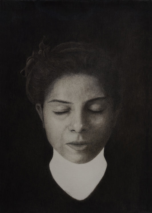 Whispers Within, Painting by Zafar Iqbal, Mixed Media on Paper, 18 x 24 inches