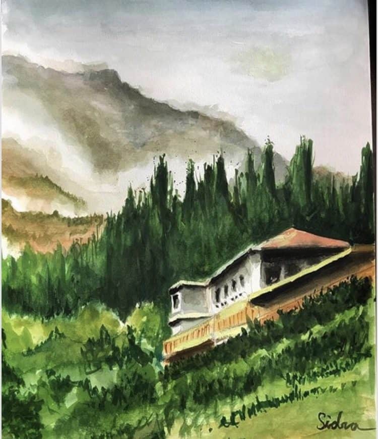 Hunza valley Watercolor IMG_8476
