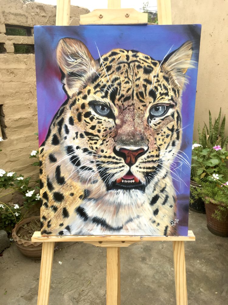 Leopard 18×24 Oil on canvas AVAILABLE 2E9C5393-19BF-47B5-B6F0-1C13C9288F04