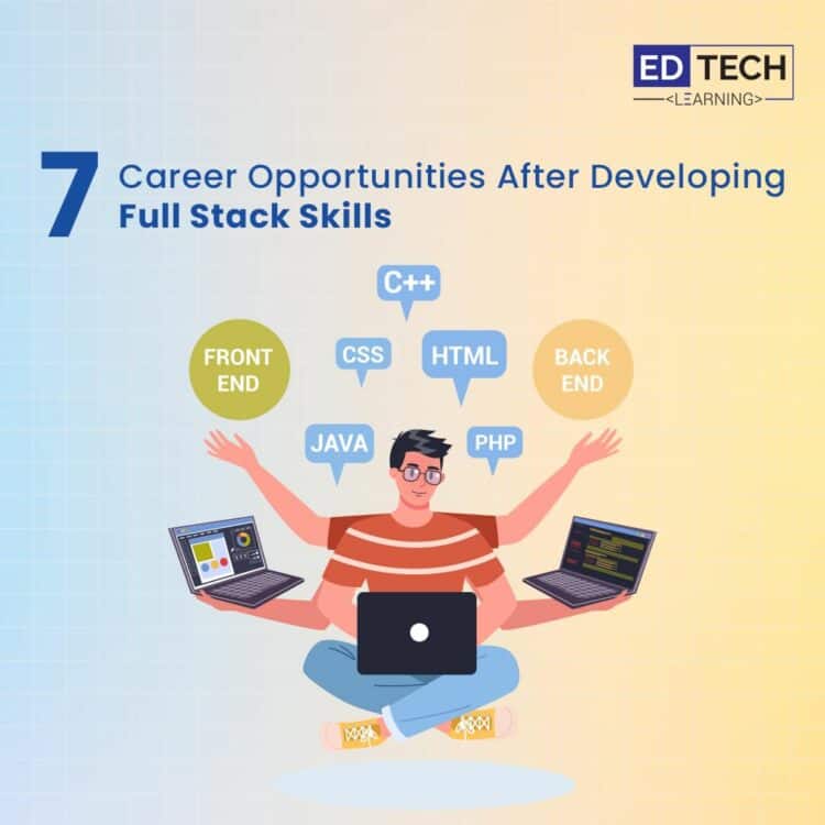 7 Career opportunities After Developing Full Stack Skills Unlock endless career opportunities in the